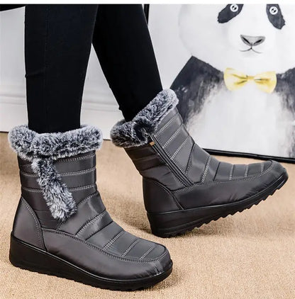 Women's Boots Snow Fashion Shoes Woman Waterproof Shoes Women 2025 Trend Ankle Boots Platform Botas Mujer Boots For Women
