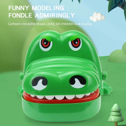 Bite hand crocodile children's toy stress relief toy Bite hand toy parent-child interactive party prank toy
