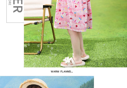 Girls Casual Dresses Flower Printing Sleeveless Casual Dress Toddler Clothes Flower Girl Dresses 2 To 8 Years