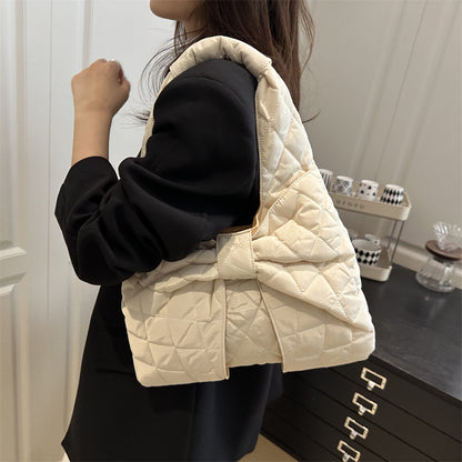 Polyester Women's One Shoulder Handbag